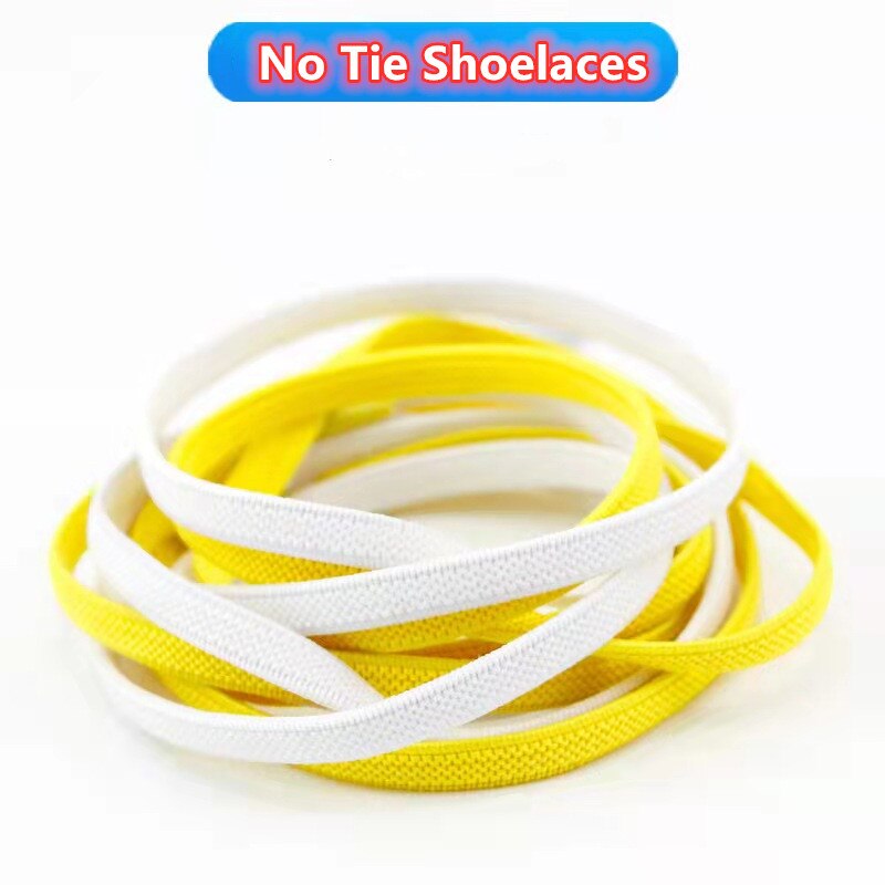 Cordones elasticos zapatillas sznurówki których nie trzeba wiązać sznurowadła dla dzieci i trampki dla dorosłych sznurowadło szybki leniwy metalowy zamek sznurowadła