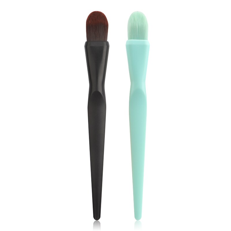 2 Color Cosmetic Brush Mask Brush Foundation Brush Fiber Hair Cosmetics Tool