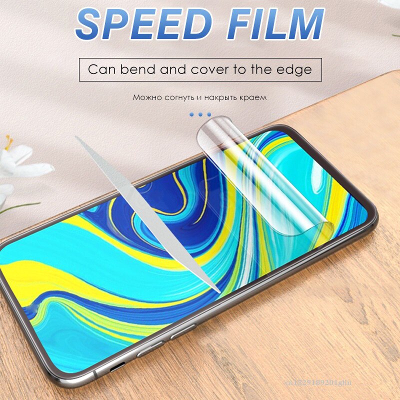 For Motorola Moto G Pure E30 E40 Dual SIM Hydrogel Film Screen Protective Cover Film Not Glass