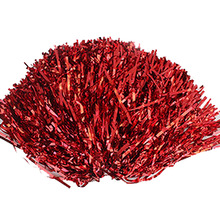 SEWS Party Costume Sports Cheerleader Party Favors Flower Ball Pom Poms Red