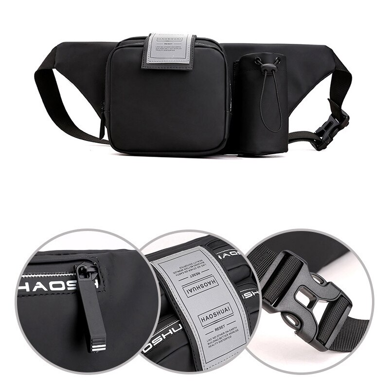 Heren casual hardlooptas heuptas voor telefoon heren sport heuptas dames heuptas waterfleshouder reizen