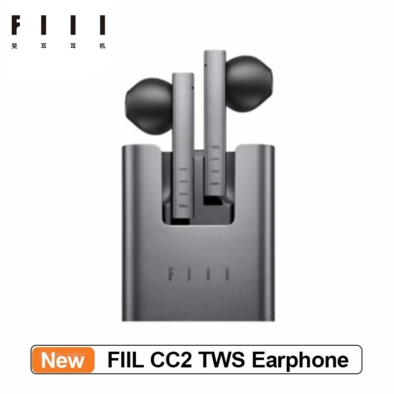 FIIL CC2 CC 2 Wireless Bluetooth Earphones TWS Semi-in-Ear Bluetooth 5.2 Headphone END Call Noise Cancelling Headset For Xiaomi