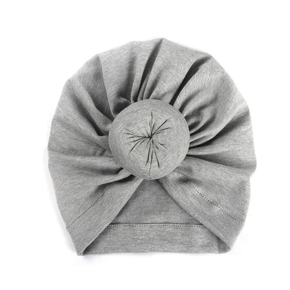 Nova chegada chapéu do bebê inverno macio chapéu de algodão macio turbante nó chapéu unisex cabeça do bebê acessórios elástico envoltório de cabeça meninas chapéu meninos: 07