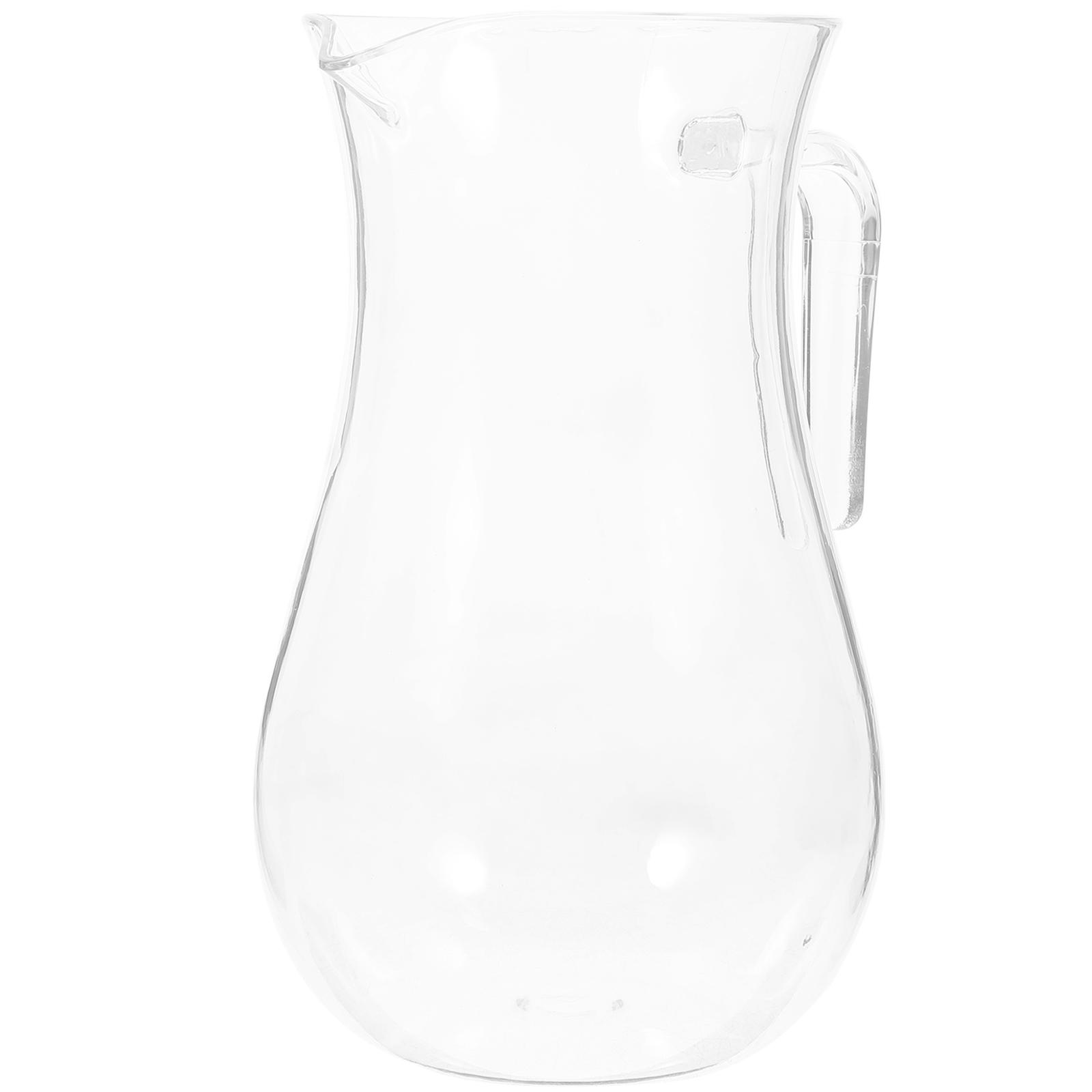 Plastic Wine Decanter Reusable Dispenser Red Wine Cocktail Smooth Edge Stable Pour Pitcher Home Bar Kitchen