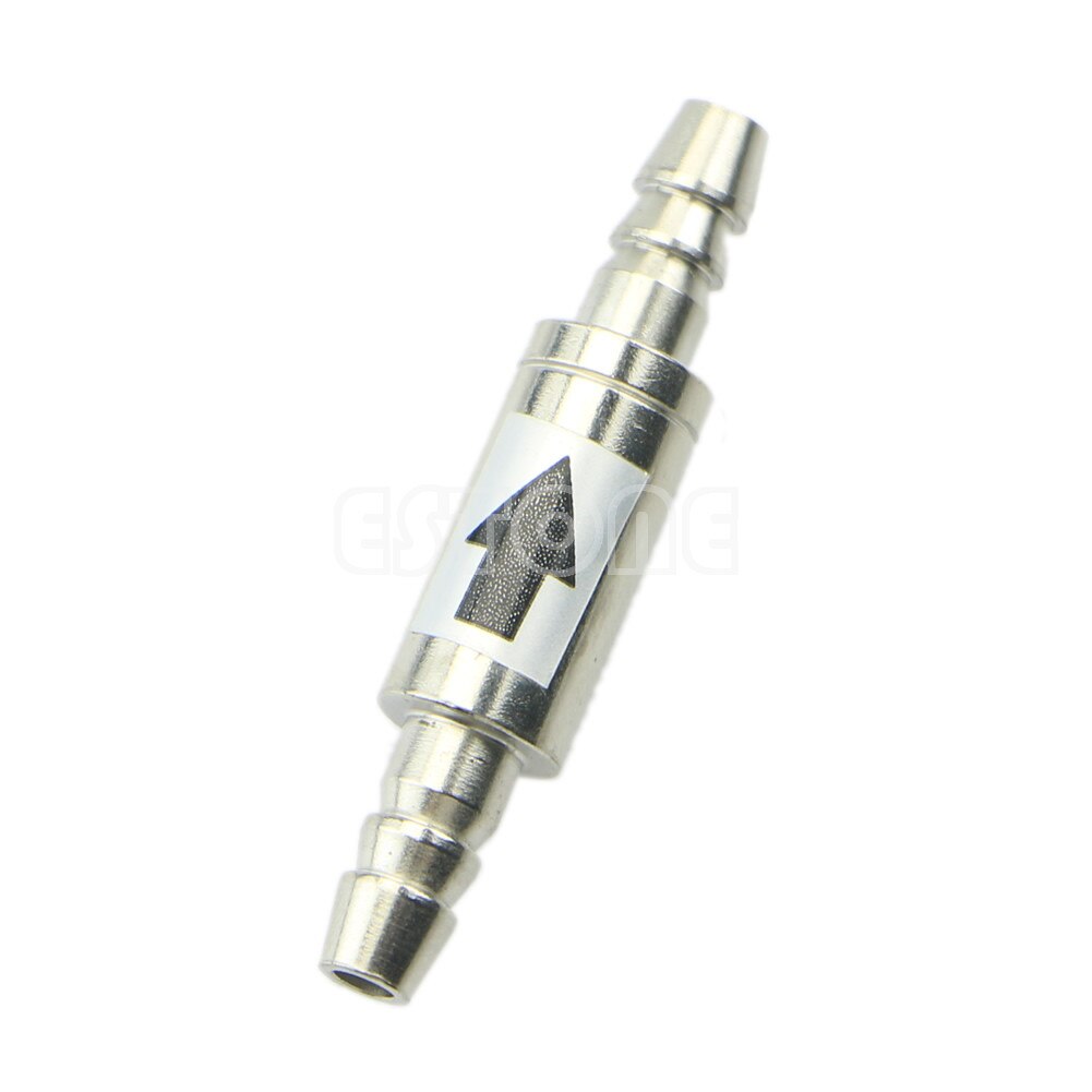 Stainless Steel CO2 One Valve Way Check For Aquarium CO2 Diffuser Regulator H7ED