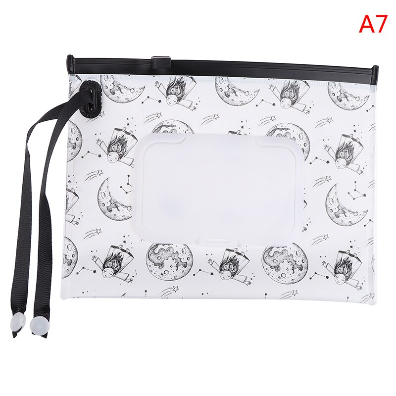 Boîte de lingettes humides pour bébé, 1 pièce, sangle à pression, Portable, conteneur de lingettes, , facile à transporter, étui de nettoyage cosmétique: 7