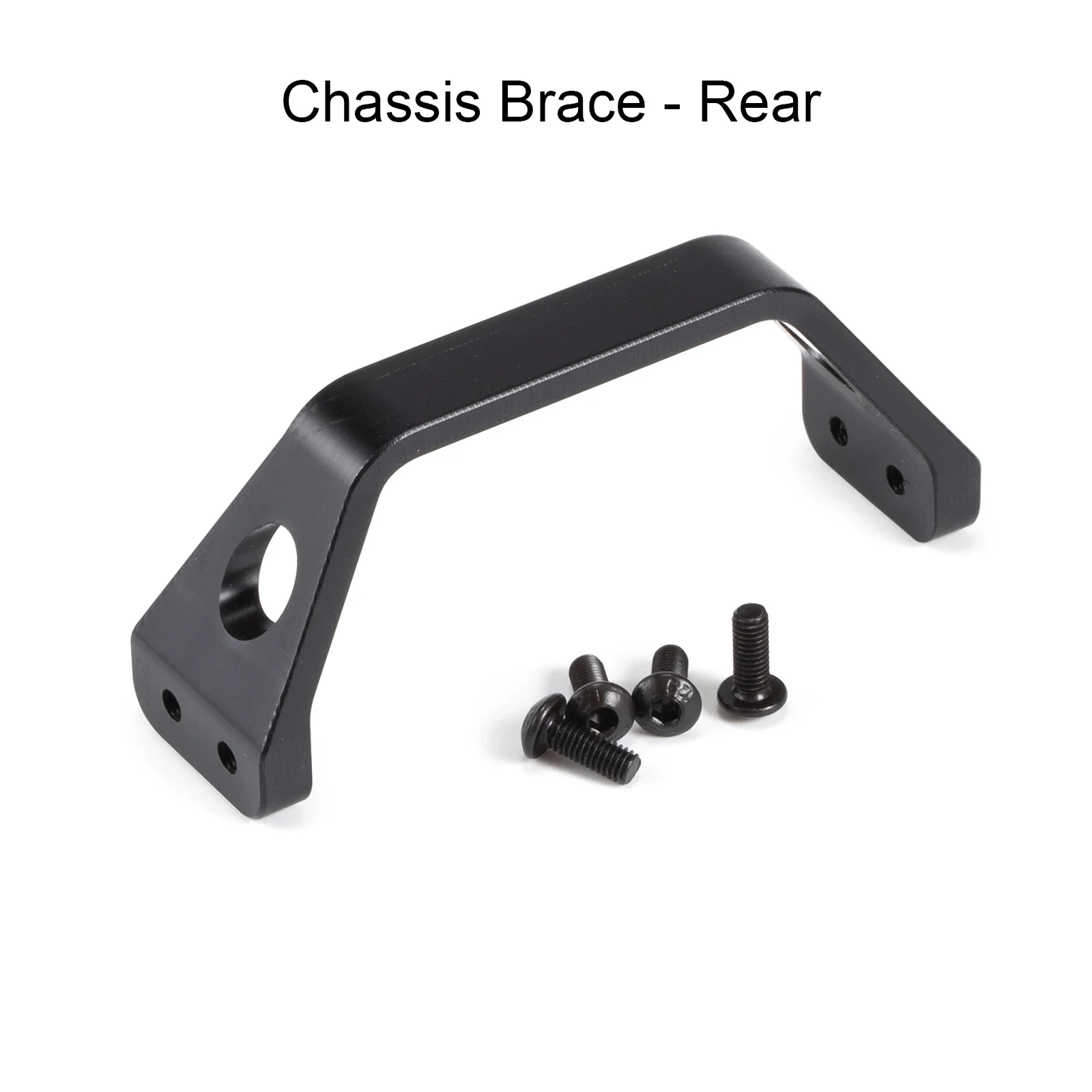 Kit de chasis LCG de fibra de carbono de alta liquidación, juego de eslabones de suspensión, eje de Portal Capra, placa de montaje Servo de batería ESC: Gris claro
