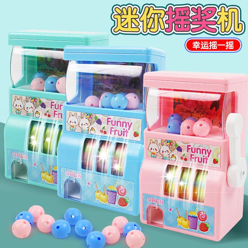 Amusant enfants Puzzle tombola jouet main secouer amusant jeu dessin animé jouets griffe Arcade grue