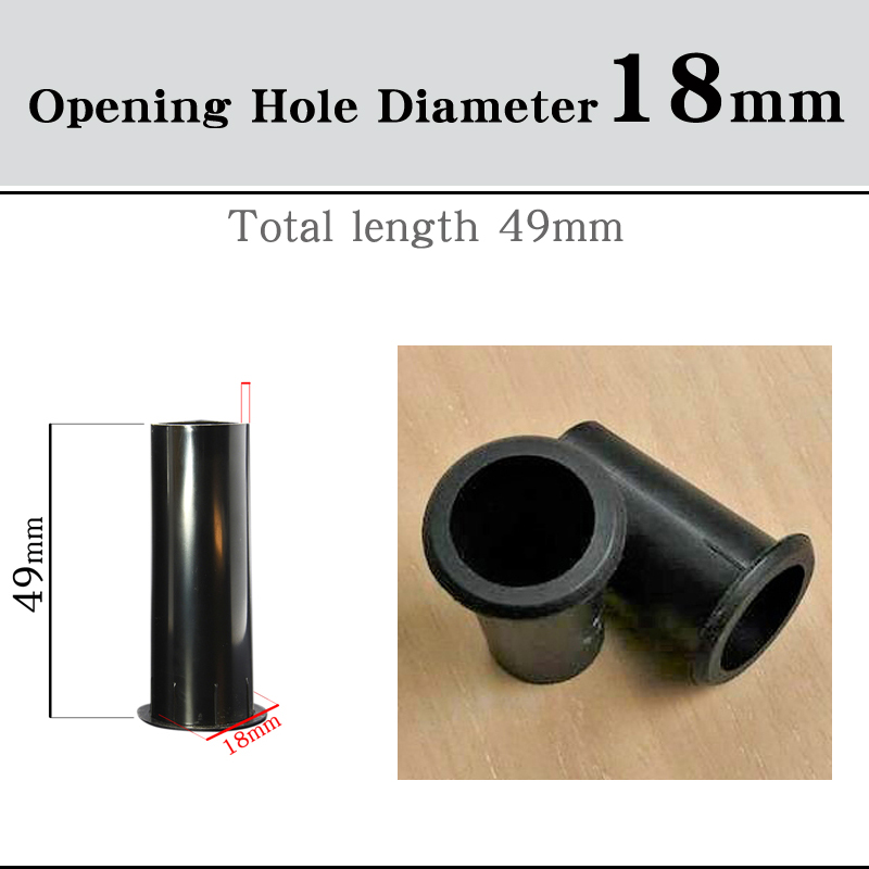 HIFIDIY LIVE Speaker Guide Tube 2 3 4 5 6.5 8 inch BASS Subwoofer Loudspeaker Inverted Tube Port Auxiliary ABS open Hole 18~60mm