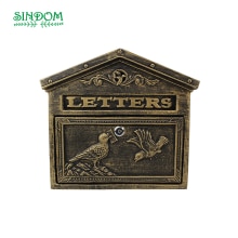 Decorative Mailbox Cast Aluminium Outdoor Mailboxes for Apartment