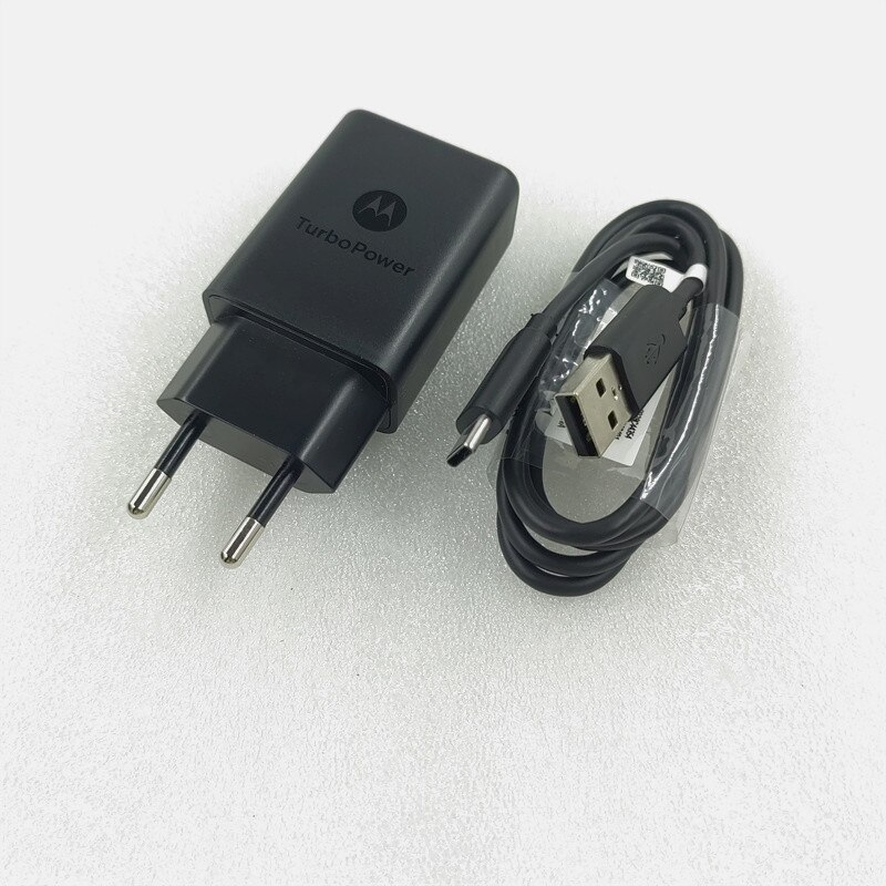 Dla Motorola 15W szybka ładowarka Turbo Power ue wtyczka Adapter 1M Micro USB/typ C kabel do Moto Edge +/G Plus/Razr/G/G9 moc/Z4/G50: EU Add Type C