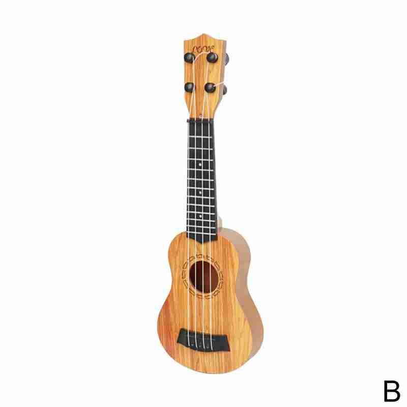 Ukelele Soprano para niños, principiante, guitarra de madera de caoba, cuerdas de 4 clavijas, afinación de cuello delicado, ukelele M9w2: B
