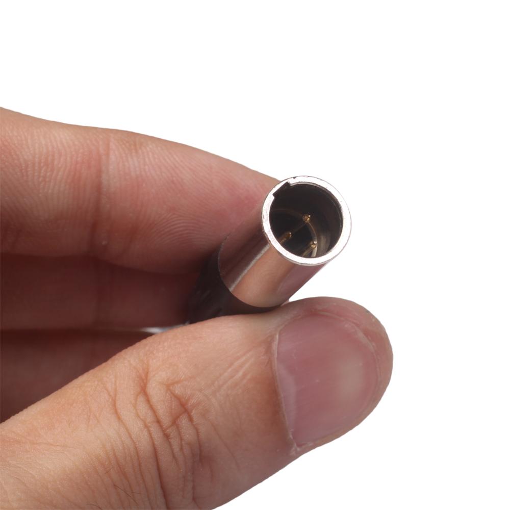 3 pin mini xlr han til xlr han kabel 0.3m til pc hovedtelefon mixer mikrofon stereokamera forstærker