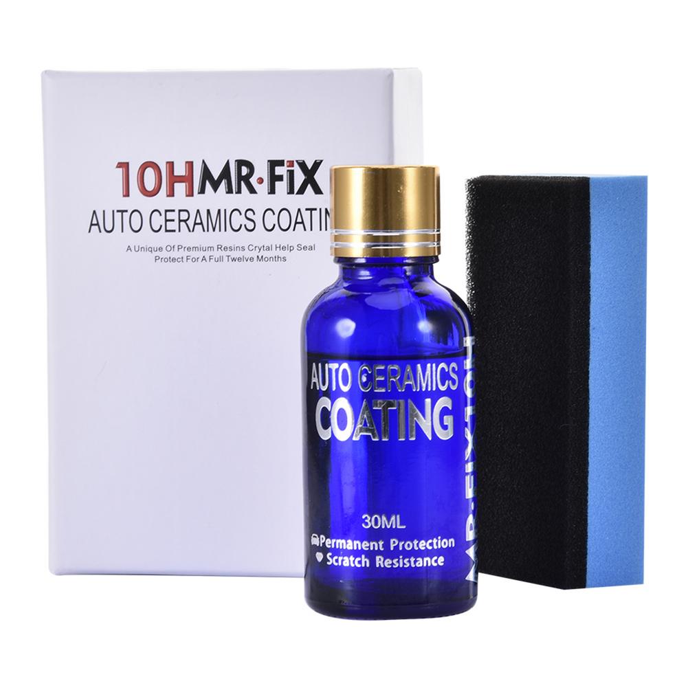 30ml Hardness 10H Super Hydrophobic Car Glass Coating Car Liquid Coat Paint Care Durability Anti-Corrosion Coating Set