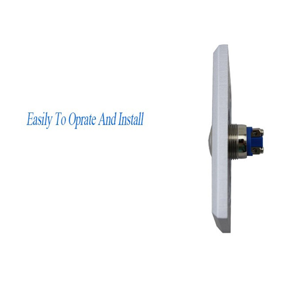 10 PCS Door Access Control System Release button Metal auto restoration Normally Open Push to Normally Close Panic button