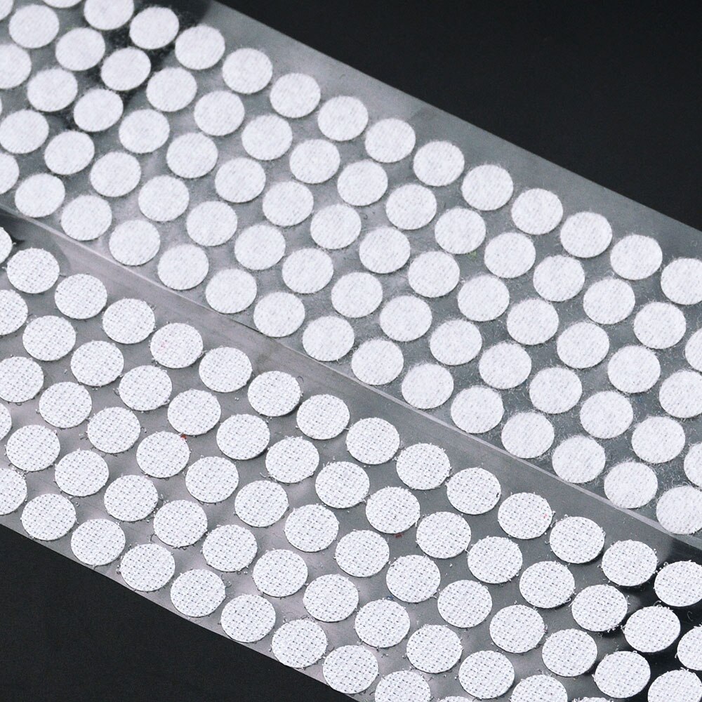 100Pair 20-30MM Velcros Adhesive Self Adhesive Fastener Tape Hooks and Loops Magic Tape Dots Sticker Nylon Home Klitterband Glue