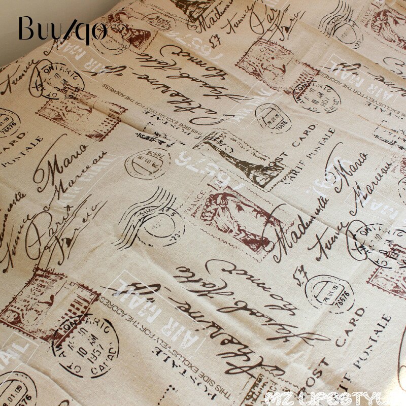 Buulqo Gedrukt bekleding Katoen Linnen Stof Textiel DIY handgemaakte zakka gordijn sofa tafelkleed linnen stof