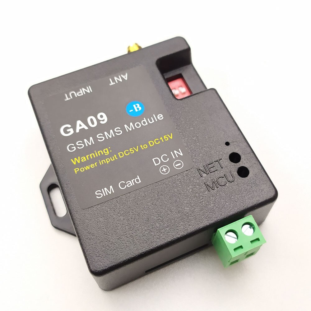Mini sistema de alarma GSM de GA09-B, control por aplicación 3G y GSM, 8 canales