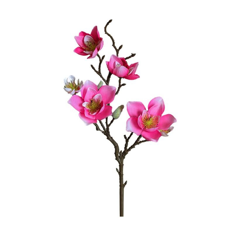 EDG Enzo De Gasperi Tulipano Parrot 3 Fiori H51 cm Rosa