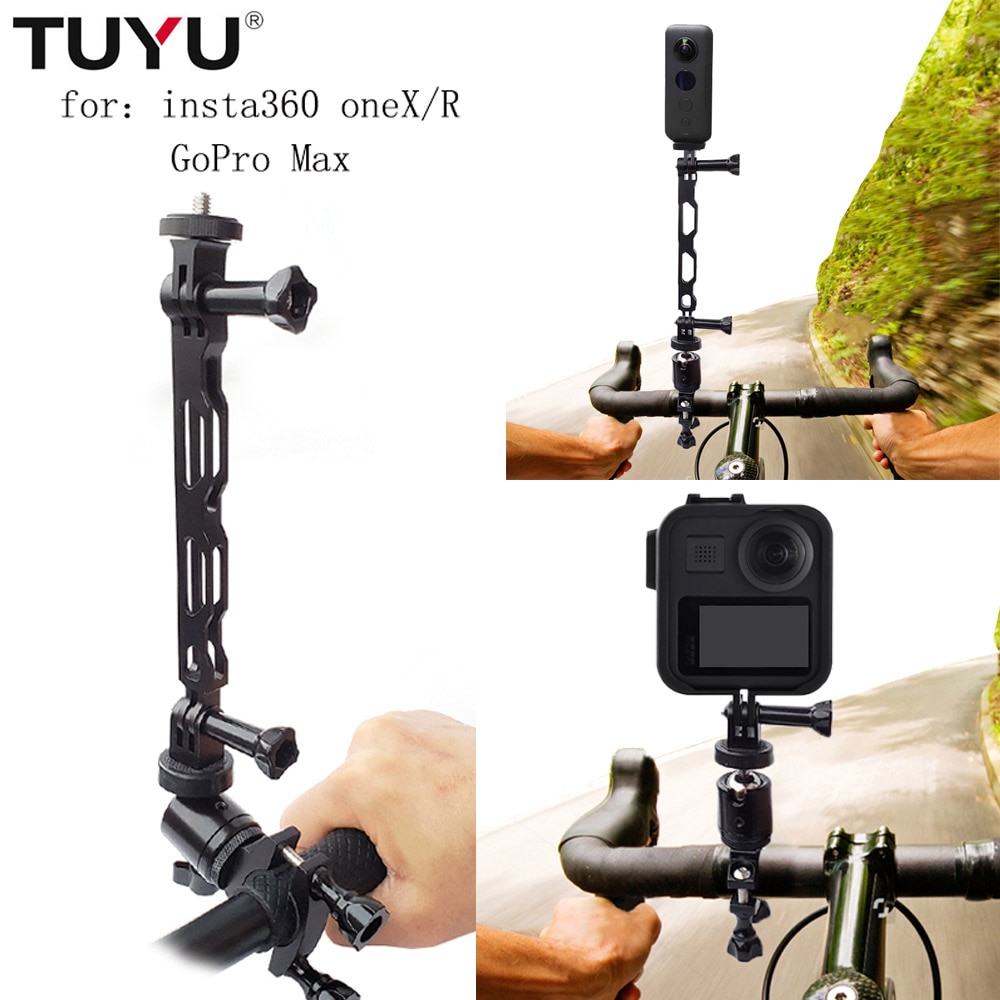 Tuyu Insta360 Een X/Evo Aluminium Motorcycle Bike Stand Voor Insta 360 Een X Camera, voor Insta 360 Een X Camera Accessoires