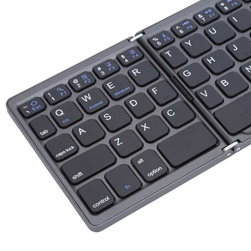 touch pad mouse touch pad keyboard Wireless Foldable Keyboard for Bluetooth PC Laptop Portable Triple Folding Keyboard touch