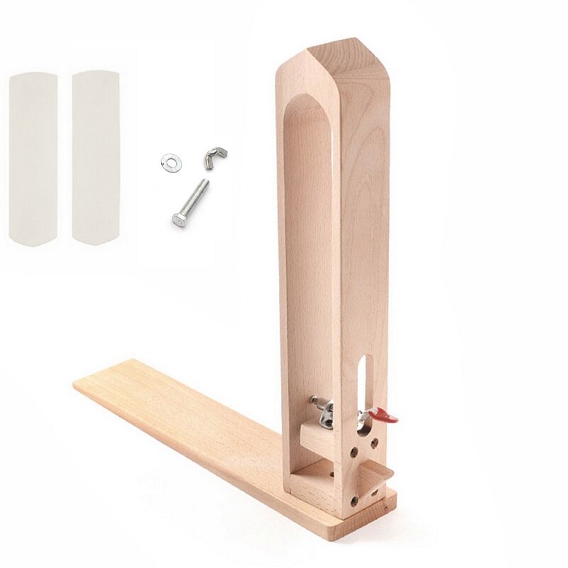 Hout Naaien Gereedschap Lederen Craft Opwaaiveer Diy Hand Tool Set Tafel Desktop Stiksels Vetersluiting Voor Pony Paard Klem Gereedschap: 2