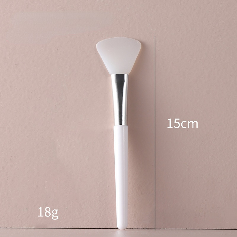 Cepillo para mascarilla Facial de silicona de doble cabezal, cepillos de limpieza para masaje Facial, raspador de película de barro DIY, herramienta de cuidado Facial,: Oro