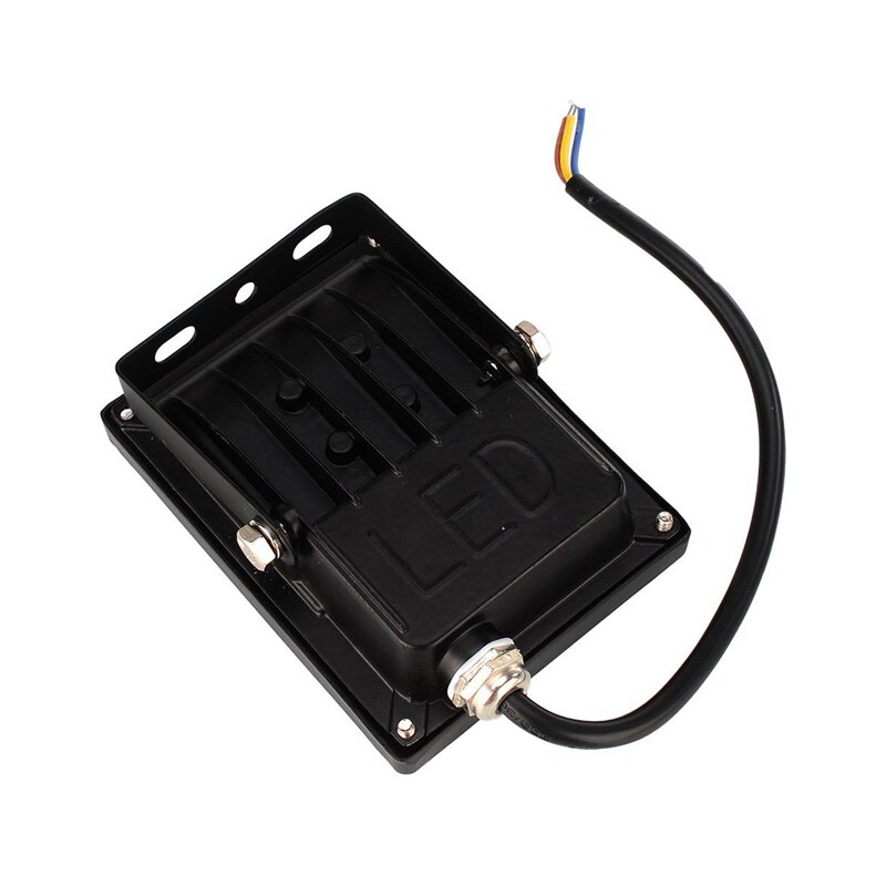 12v 24v ultratunn led strålkastare 10w 20w 30w aluminium röd grön blå vit vattentät  ip65 strålkastare spotlight utomhuslampa