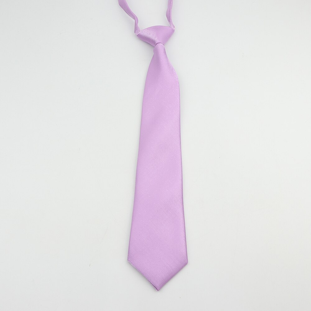 Solid Neck Tie Easy To Wear For Children Boys Girls Students Kid Rope Adjustable Ties Pink Lolita Dress Shirt Collar Necktie: 6