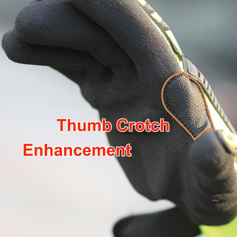 NMSafety-gants de sécurité ANSI A5, de travail avec revêtement HPPE résistant aux coupures, Anti-Vibration, niveau 5, mécanique