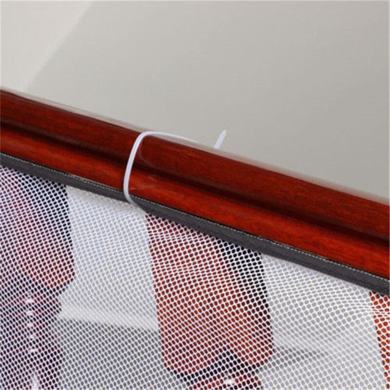 Kid Stair Safety Protection Net Baby Balcony Fence Stair Stairway Rail Thicken Doorway Mesh Child Security Net Gate 300*80cm: Grey edging