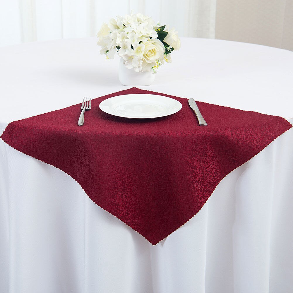 10PCS Hotel Coffee Shop Cup Cloth Placemat Cloth Restaurant Napkin Cloth Folded Square Cloth Mouth Cloth Does Not Shed Hair: Type 9