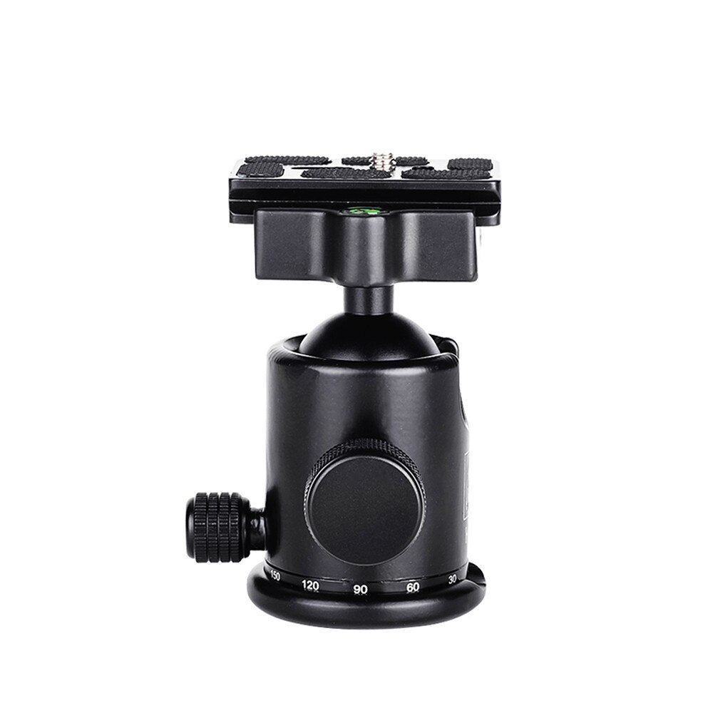 Manbily KB-0 Camera Tripod Ball Head Aluminum Ballhead Panoramic Head Sliding Rail Head W 2 Built-in Spirit Levels DSLR Shooting