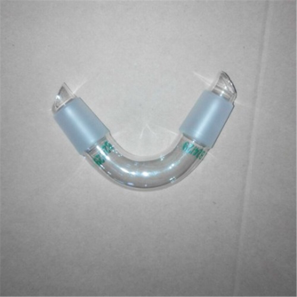 Stopper Glass Distillation Adapter Distilling Head 75 Degree Bend Labware