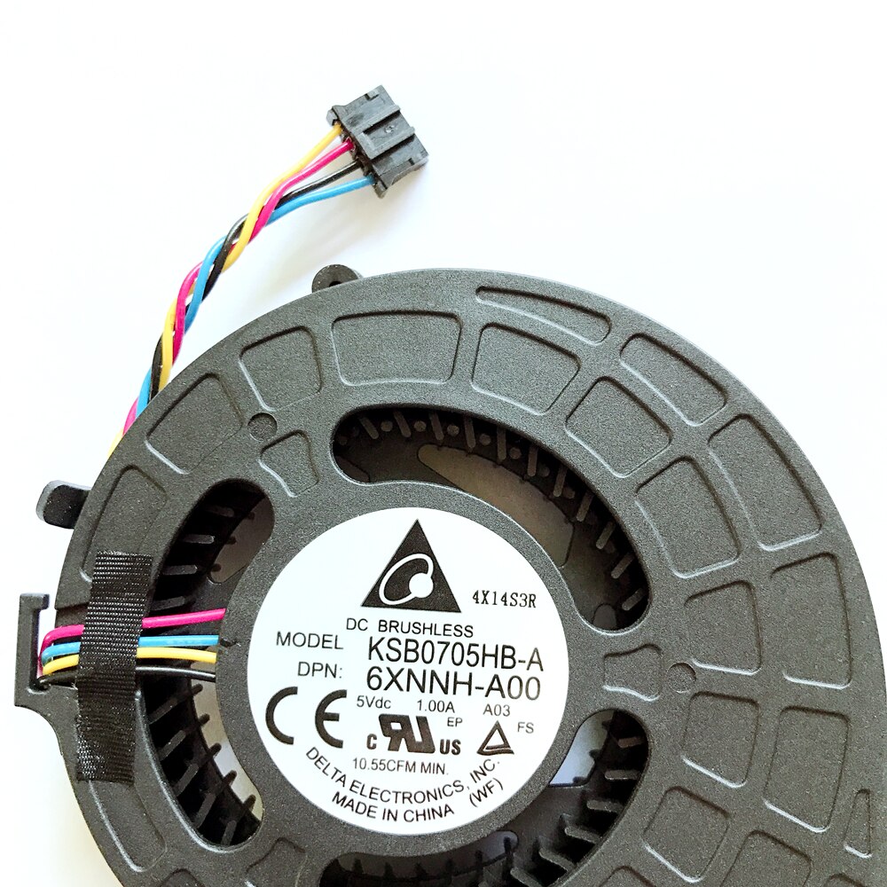 GPU CPU FAN For DELL Alienware ALWAR-2508 Alpha cooling fan cooler radiator 0XH2YX XH2YX 06XNNH 6XNNH KSB0705HB-A