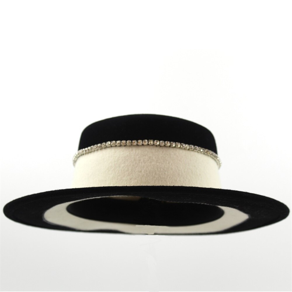 Vinter dame all-match top hat syning farve udendørs ren uld varm top hat afslappet vinter hat