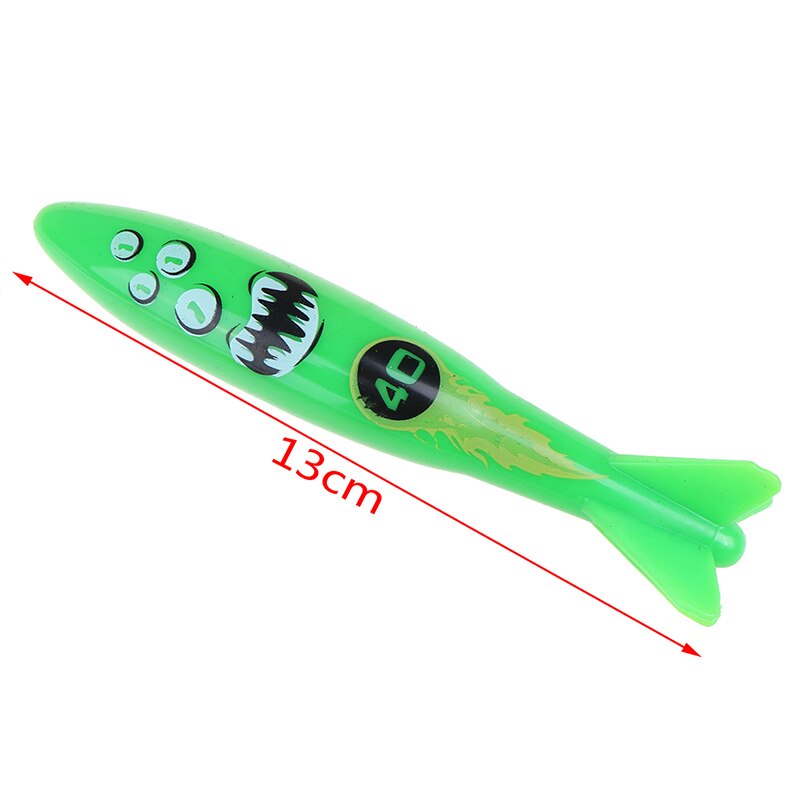 4PCS Torpedo Rocket Throwing Toy Pool Game Toy Seaweed Grass Swimming Pool Summer Beach Sticks Toys For Children