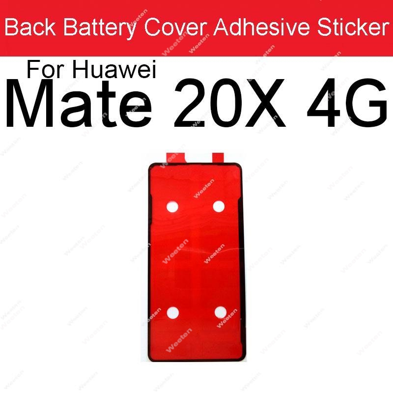 Back Battery Housing Cover Sticker Adhesive For Huawei Mate 10 20 30 40 Lite Pro 20X 40e 30e Pro 5G RS Mate 40 Pro+ Glue Tape: green