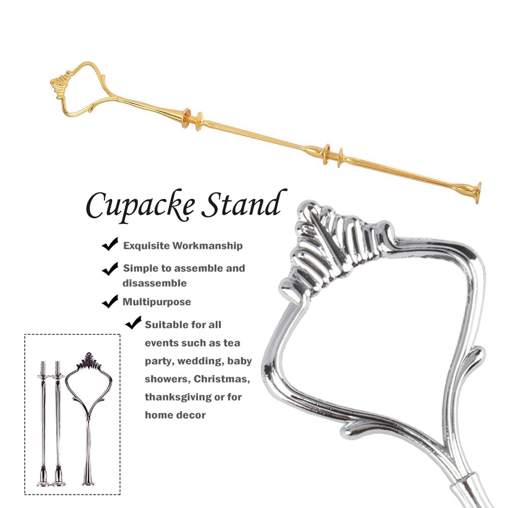 Vierkante Ronde Liefde Hartvormige Cake Drie-Layer Beugel Hars Lade Diy Siliconen Mal Coaster Epoxyhars Mal accessoires Kit