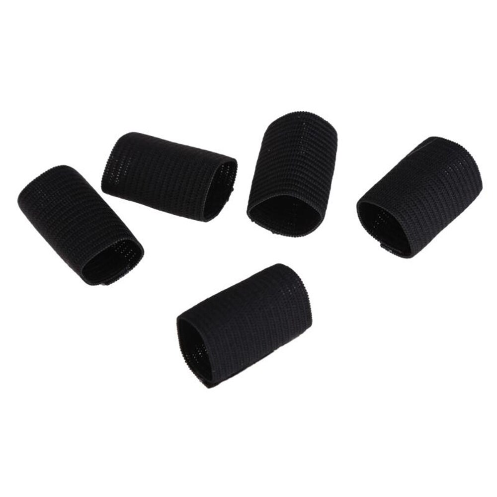 10Pcs Stretchy Sport Vinger Mouwen Artritis Ondersteuning Vinger Wrap Guard Outdoor Basketbal Strand Volleybal Vinger Bescherming