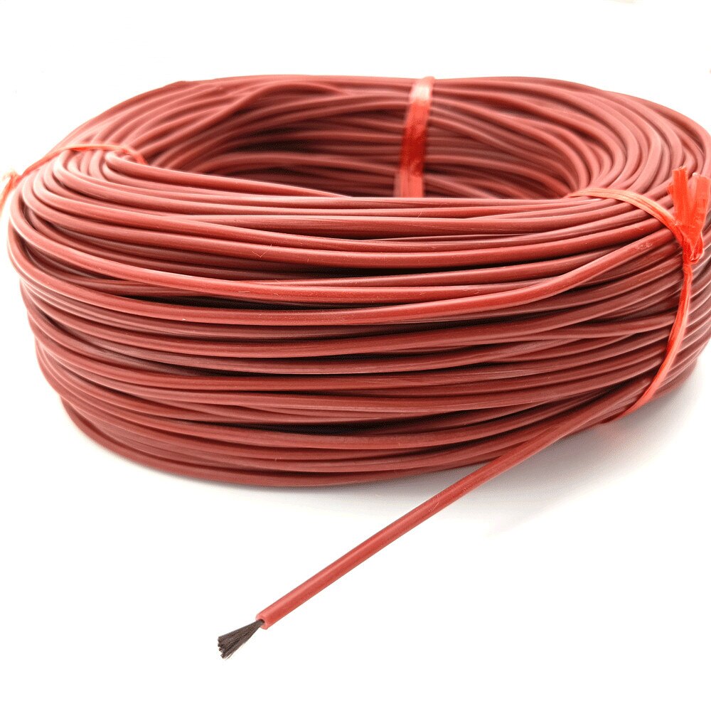 Low Cost but 12K Infrared Carbon Fiber Heating cable/wire,33 Ohm/m 3mm Heating Wire Warm Floor Cable Minco Heat