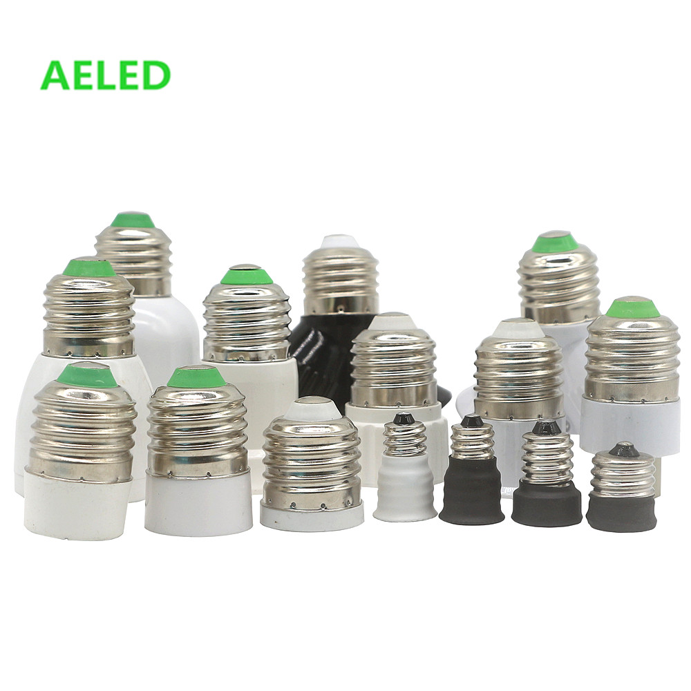 1pz E27 B22 E12 G9 GU10 Sig16 E14 E17 E40 G24 2E27 base Della Lampada portato Del Cereale Della Lampadina Della Lampada Della luce titolare del Convertitore Dello Zoccolo Adattatore di Conversione