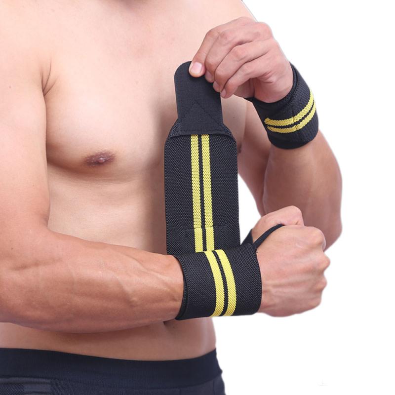 1pcs Adjustable Wristband Elastic Wrist Wraps Bandages For Weightlifting Powerlifting Breathable Wrist Support 6colors: 05