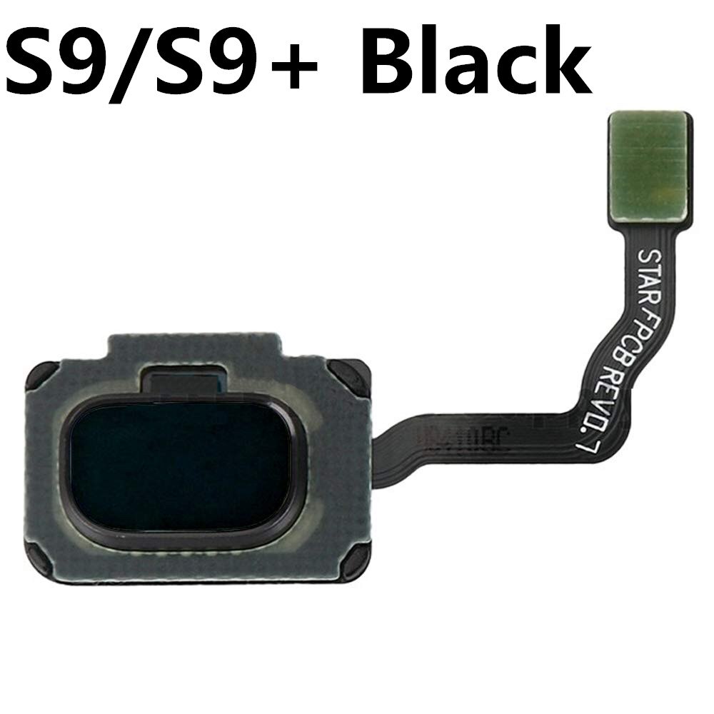 Sensor de huella dactilar para Samsung Galaxy, piezas originales, botón de inicio, Cable flexible, para S9, S9 + Plus, SM-G960, G965, G960F, G965F