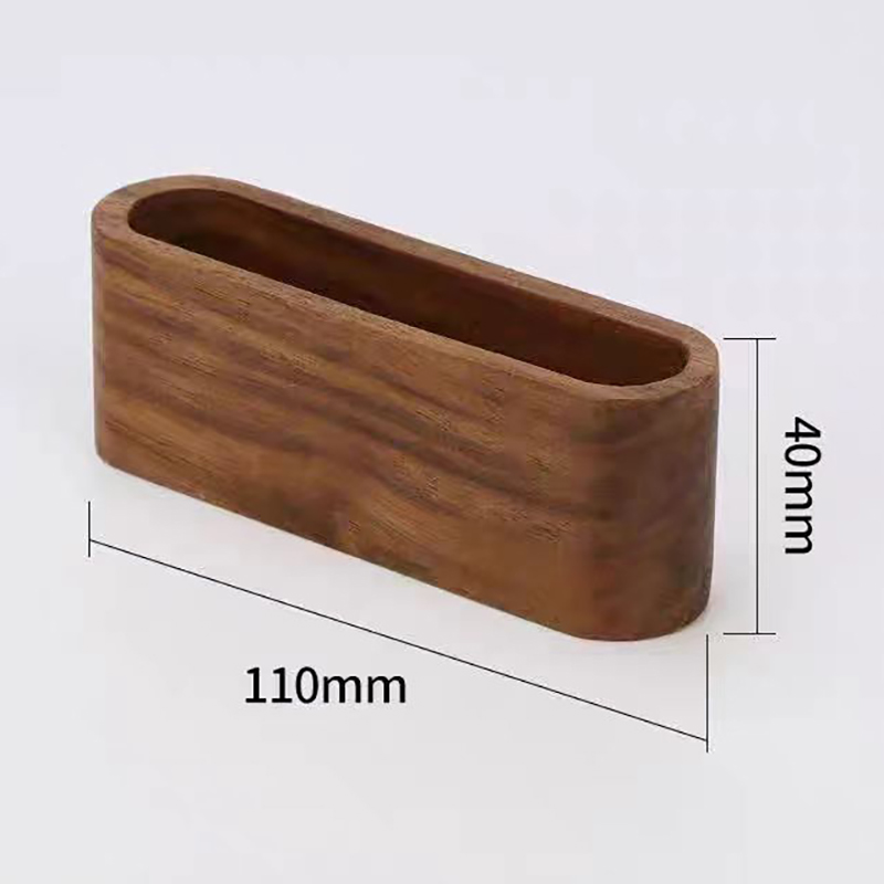 Business Card Holder Wooden Organizer Office Desk Name Card Display Stand With Pen Slot Memo Pad Cards Stand Card Holder Storage