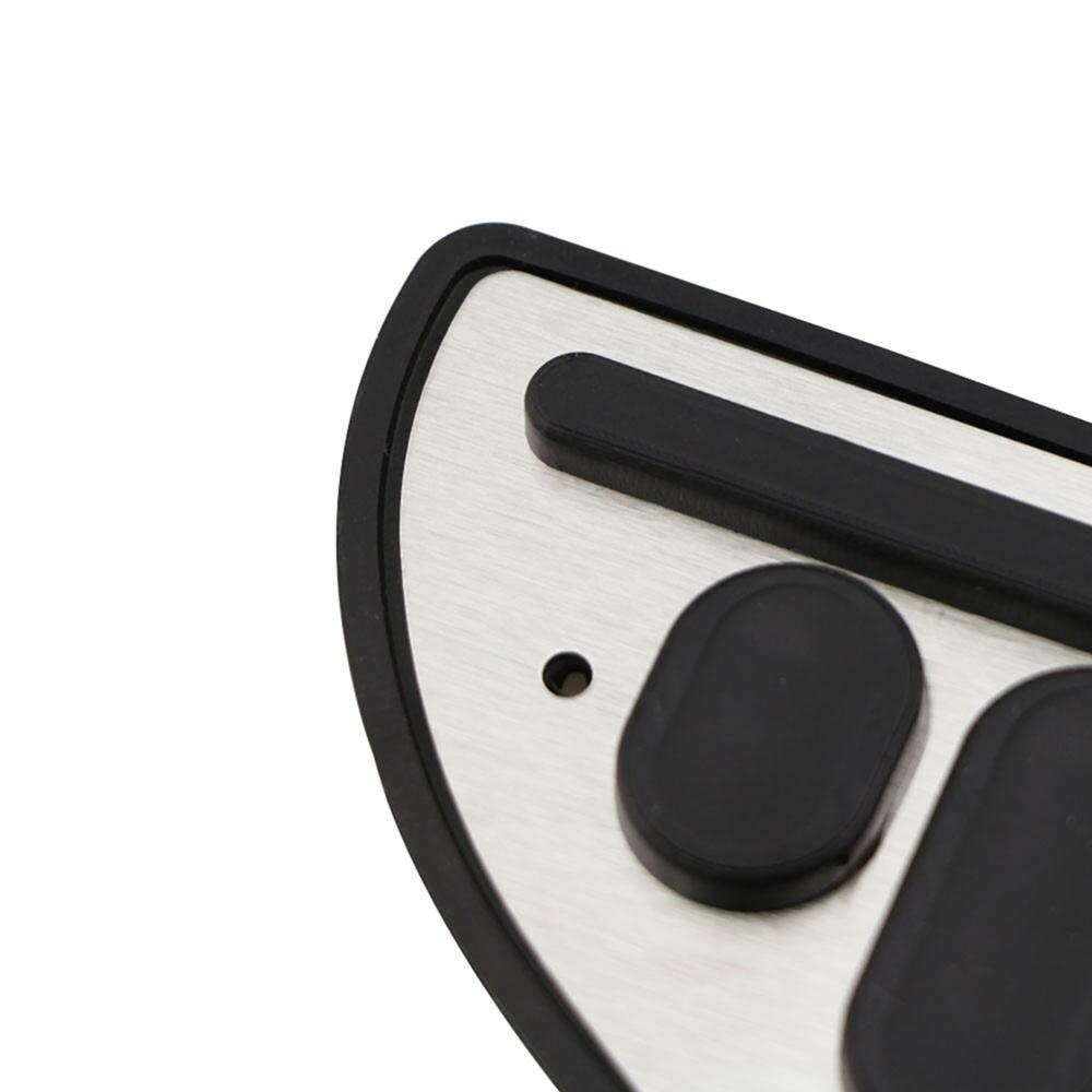 Stainless Steel Car Foot Rest Pedal Footplate Cover Car Pedal Pads for Ford Focus 2 MK2 Kuga Escape Footboard