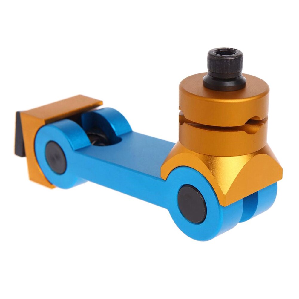 Fresadora de aleación de aluminio CNC, pieza de trabajo ajustable, pieza de trabajo para molienda de superficie EDM: Blue