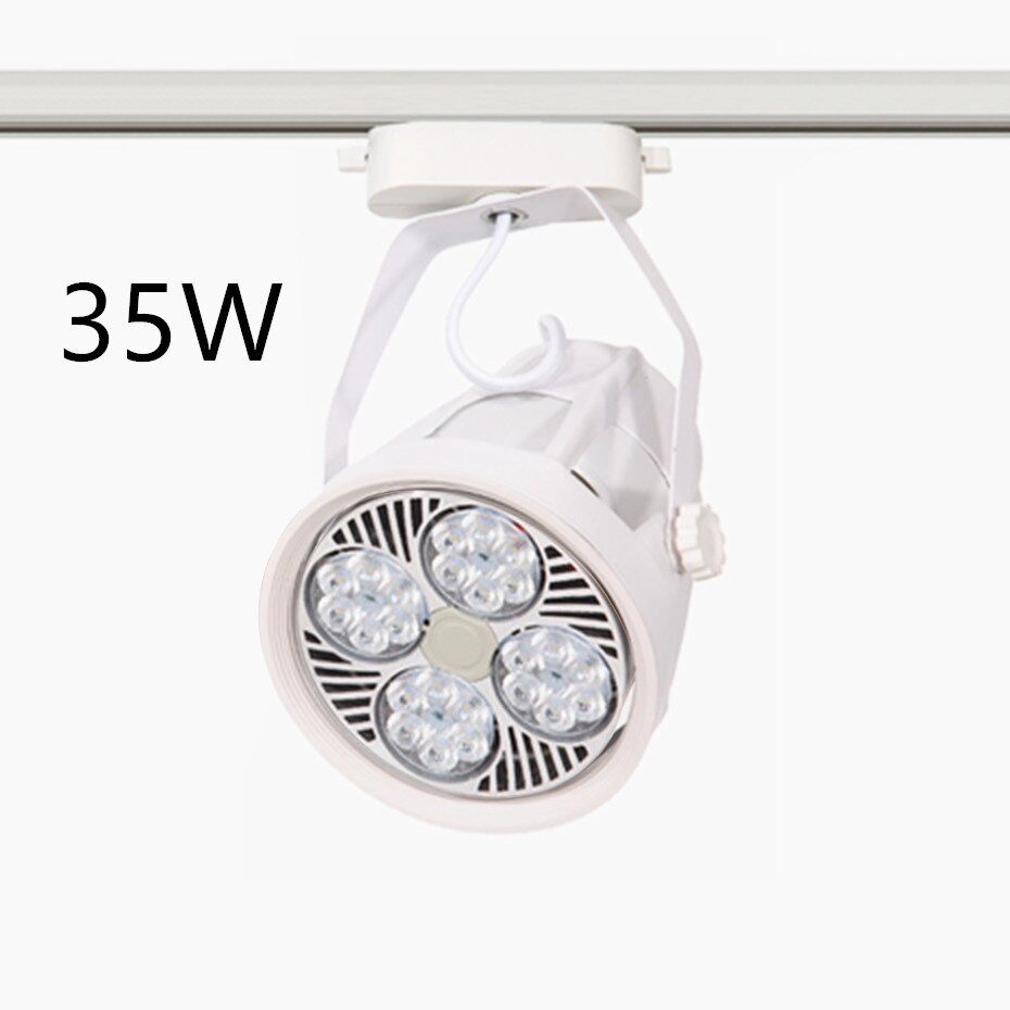 Led Spoor Licht 360 Dergee Rotatie Verstelbare Led Rail Spot Led Lamp Indoor Kleding Winkel Geleid Spoor Armaturen: 35W White / Natural White