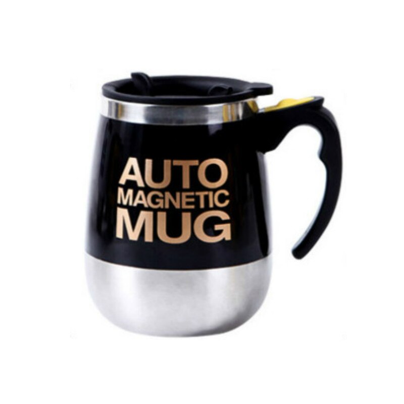 Taza de mezcla magnetizada de acero inoxidable, tazas de café de leche creativas multifunción, antiquemaduras, agua magnetizada de varios colores