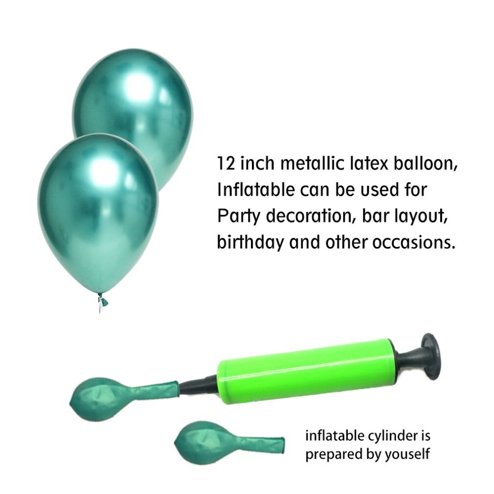 Metallic Latex Balloons Thickened Pearlescent Chrome Balloons Wedding Party Decoration Balloons